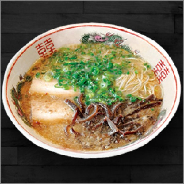 Photo1: Japan Kyushu Hakata DARUMA Ramen Japanese Noodles Pork Bone Taste Soup × 3 Servings (1)