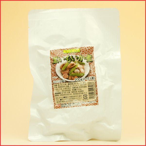 Photo2: Japanese Side Dishes Squids Stew with Taro 200g (1 Years Long Term Storage Survival Foods / Emergency Foods) (2)