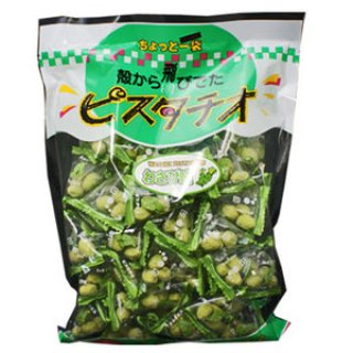 【pistàcchio 】SHIN NIHON ZOKEI SNP-17 Sennarido Pistachio Cracker Nuts 80 g - Original Flavour