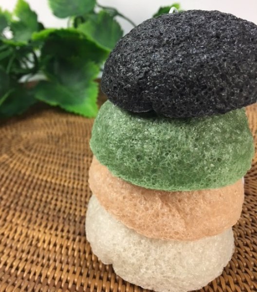 Photo2: [WHOLESALE PRODUCT] [OEM] Konjac Sponges | 100% Natural Ingredients | Made in Japan! (2)