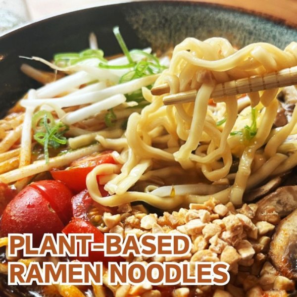 Photo1: VEGAN Ramen Noodles: Ramen Variety Pack, Plant-based Ramen, Vegan Ramen Noodles, Ramen Noodles 12 Pack | Value Set of 12 Servings 4 Different Flavors (3 Servings Each Flavor) (1)