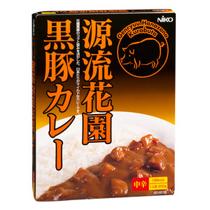 Famous Saitama Genryuu-Hanazono's easy and quick retort black pork curry 200g